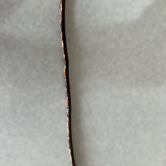 Brown/Orange/Blue Pattern Belt, Large - Picture 7 of 8